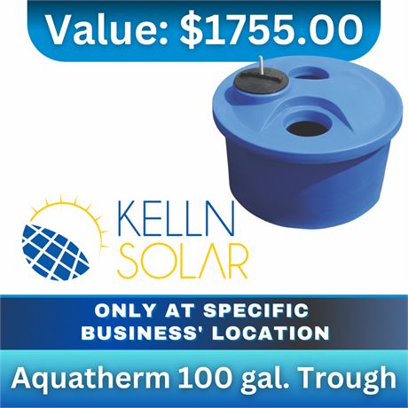 Aquatherm 100 gal. Trough