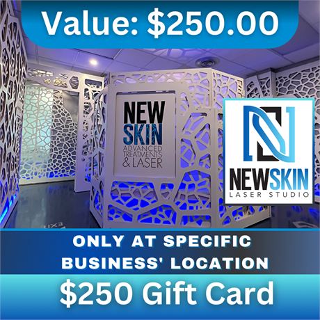 $250 Gift Card | New Skin Laser Studio