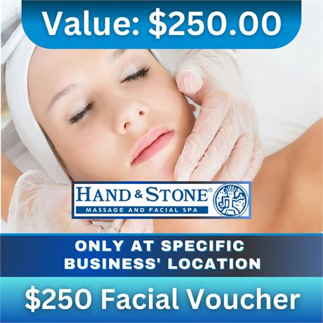 $250 Facial Voucher