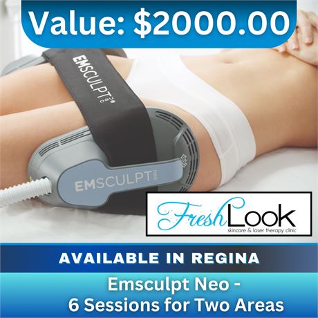 Emsculpt Neo - 6 Sessions For Two Areas