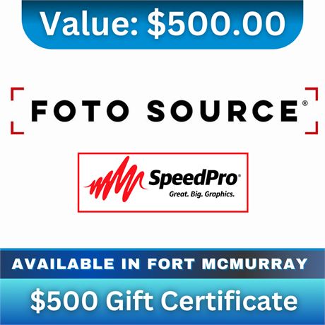 $500 Gift Voucher | Speedpro Signs