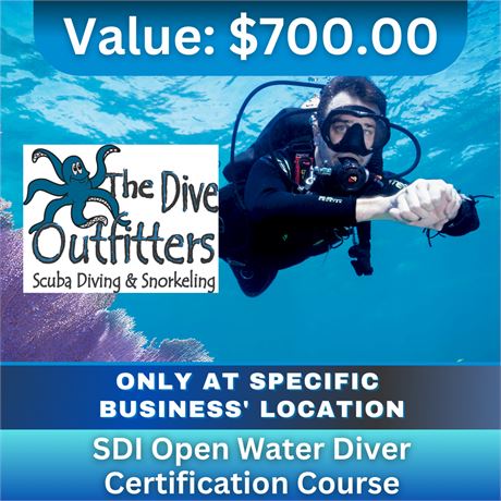 SDI Open Water Diver Certification Course