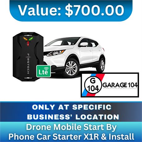 Drone Mobile Start By Phone Car Starter X1R & Install