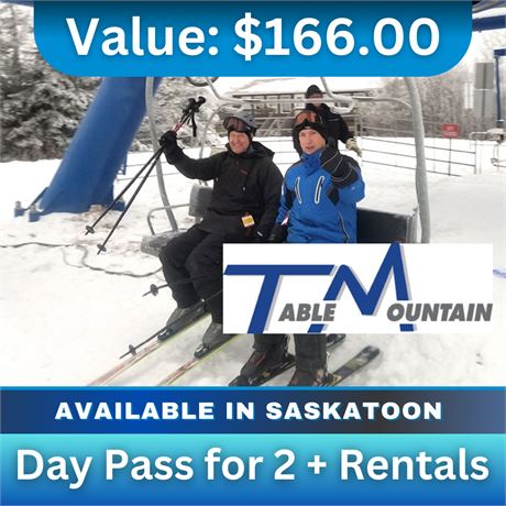 Day Pass for 2 + Rentals