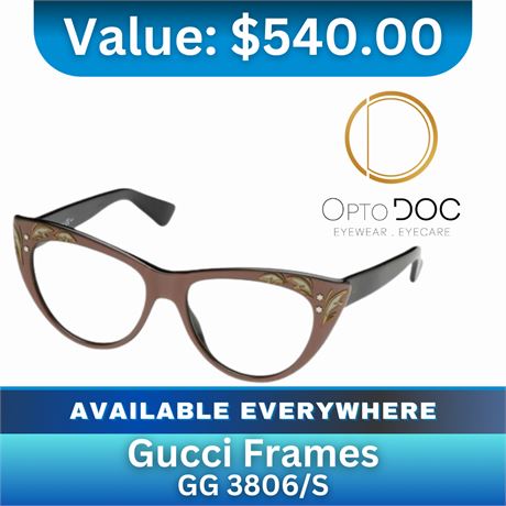 Gucci Frames Gg 3806/s $540