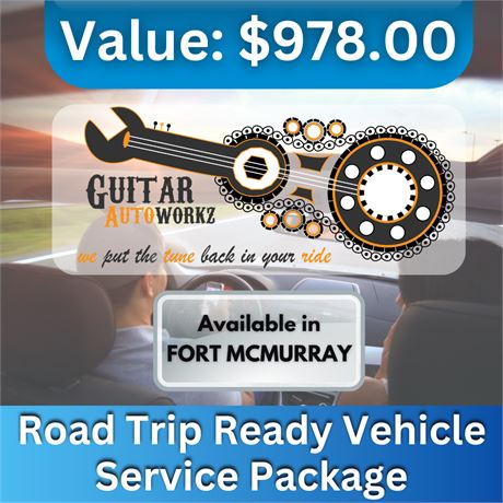 Road Trip Ready Vehicle Service Package