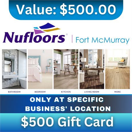 $500 Gift Card | NuFloors