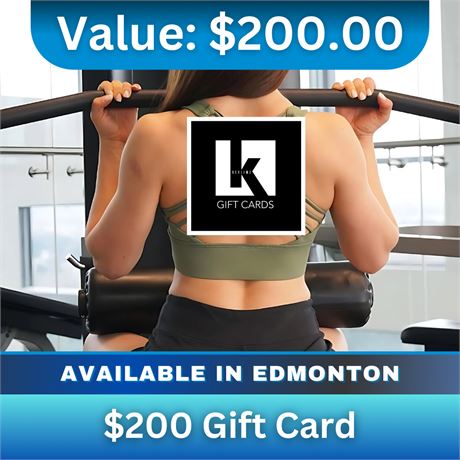 $200 Gift Card for Keylime Athletic Wear