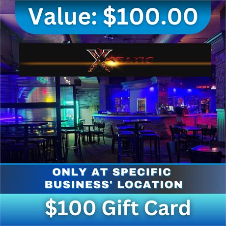 $100 Gift Card | X-Static