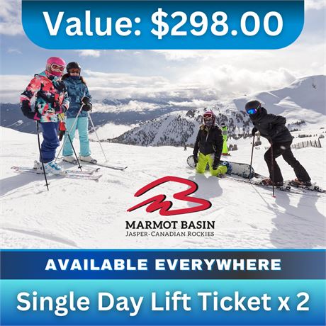 Single Day Lift Ticket x 2