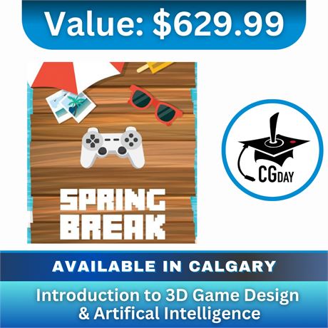 Introduction To 3d Game Design Ages 9+