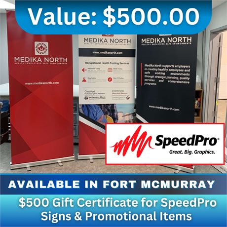 $500 Gift Voucher | Speedpro Signs