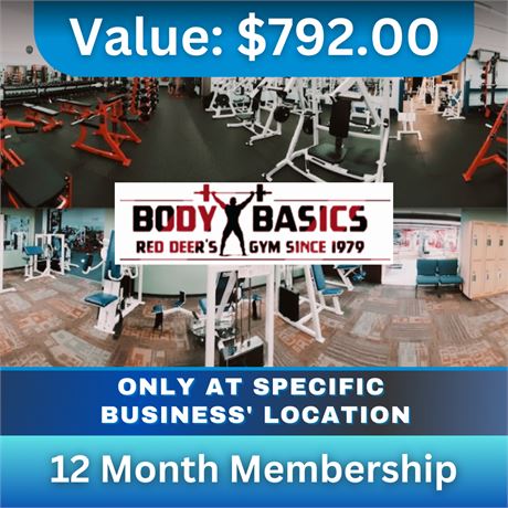 12 Month Membership