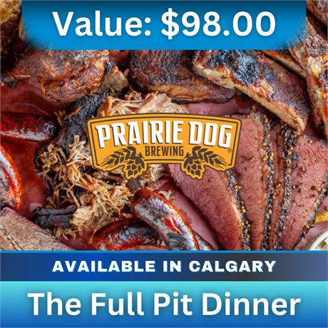 Prairie Dog Brewery - The Full Pit Dinner