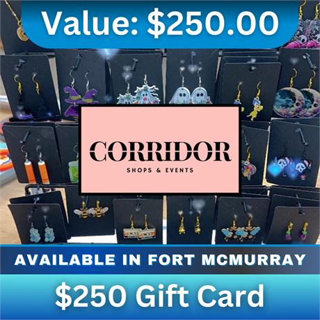 $250 Gift Card | Corridor Shops & Events