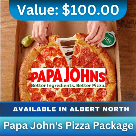 Papa John's Pizza Package