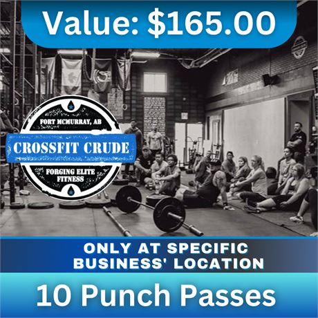 10-Punch Passes | CrossFit Crude