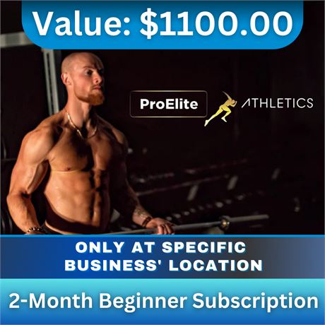 2-Month Beginner Subscription (Value $1100)