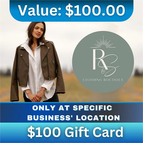 $100 Gift Card | Rise & Set Clothing Boutique