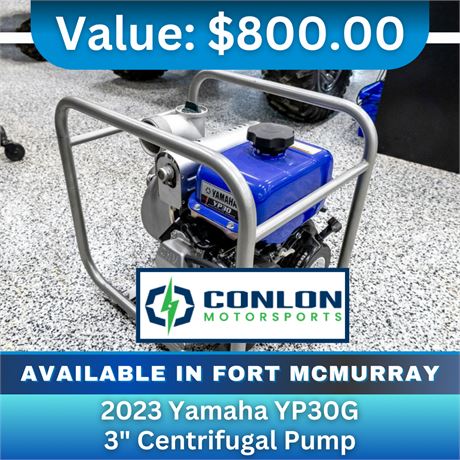 2023 Yamaha YP30G 3" CENTRIFUGAL PUMP