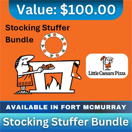 Little Caesars Stocking Stuffer Bundle ($100 Value)