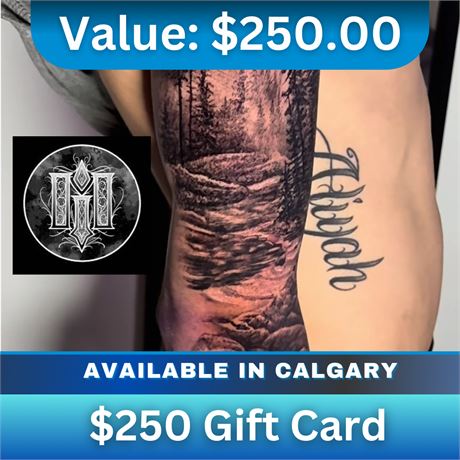 $250 Gift Card | Monto Ink