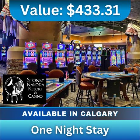 One Night Stay At The Stoney Nakoda Resort And Casino