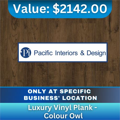 Luxury Vinyl Plank - Colour Owl