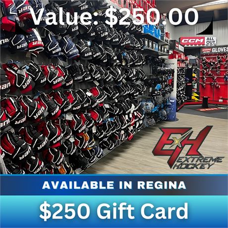 $250 Gift Card | Extreme Hockey & Sport