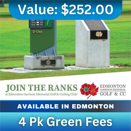 4 Pk Green Fees