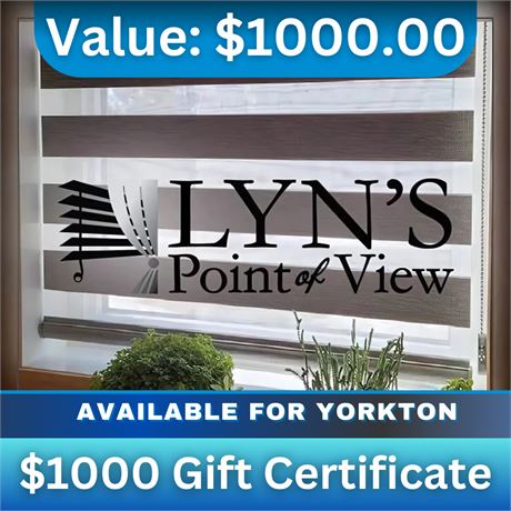 $1000 Gift Certificate | Lyn's Point of View