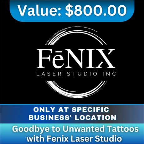 Goodbye to Unwanted Tattoos with Fenix Laser Studio