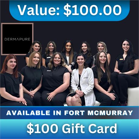 $100 Gift Card | Dermapure YMM