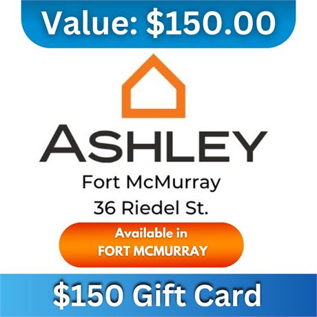 $150 Gift Card | Ashley Homestore