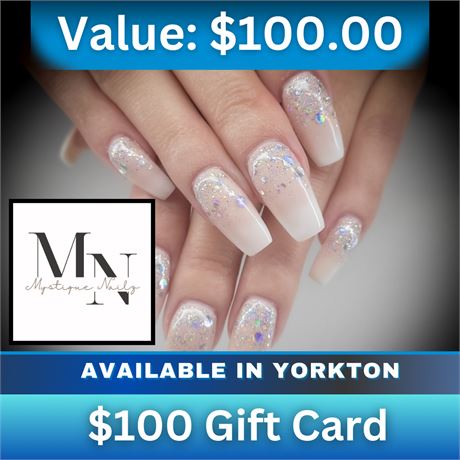 $100 Gift Voucher | Mystique Nailz