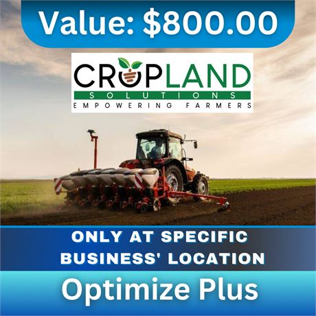 Cropland Solutions | Optimize Plus