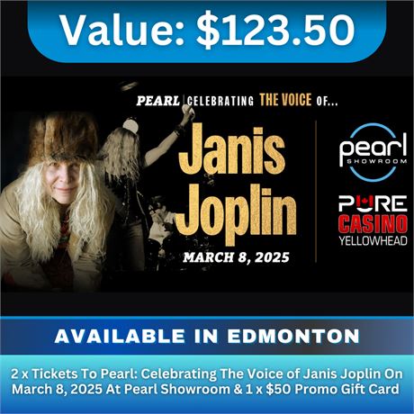 Pearl: Celebrating the Voice of Janis Joplin March 8, 2025