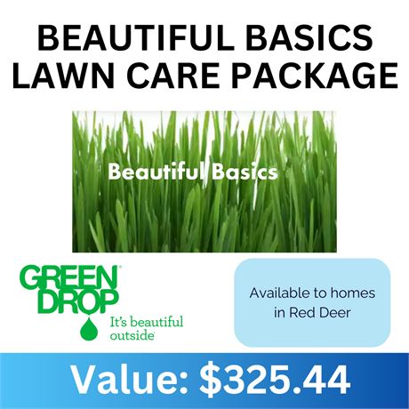 Beautiful Basic Lawn Care Package