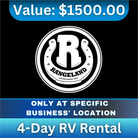 4-Day RV Rental